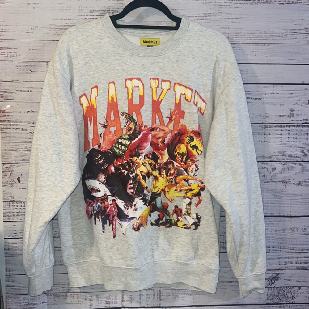 MARKET Animal Crewneck Sweatshirt
